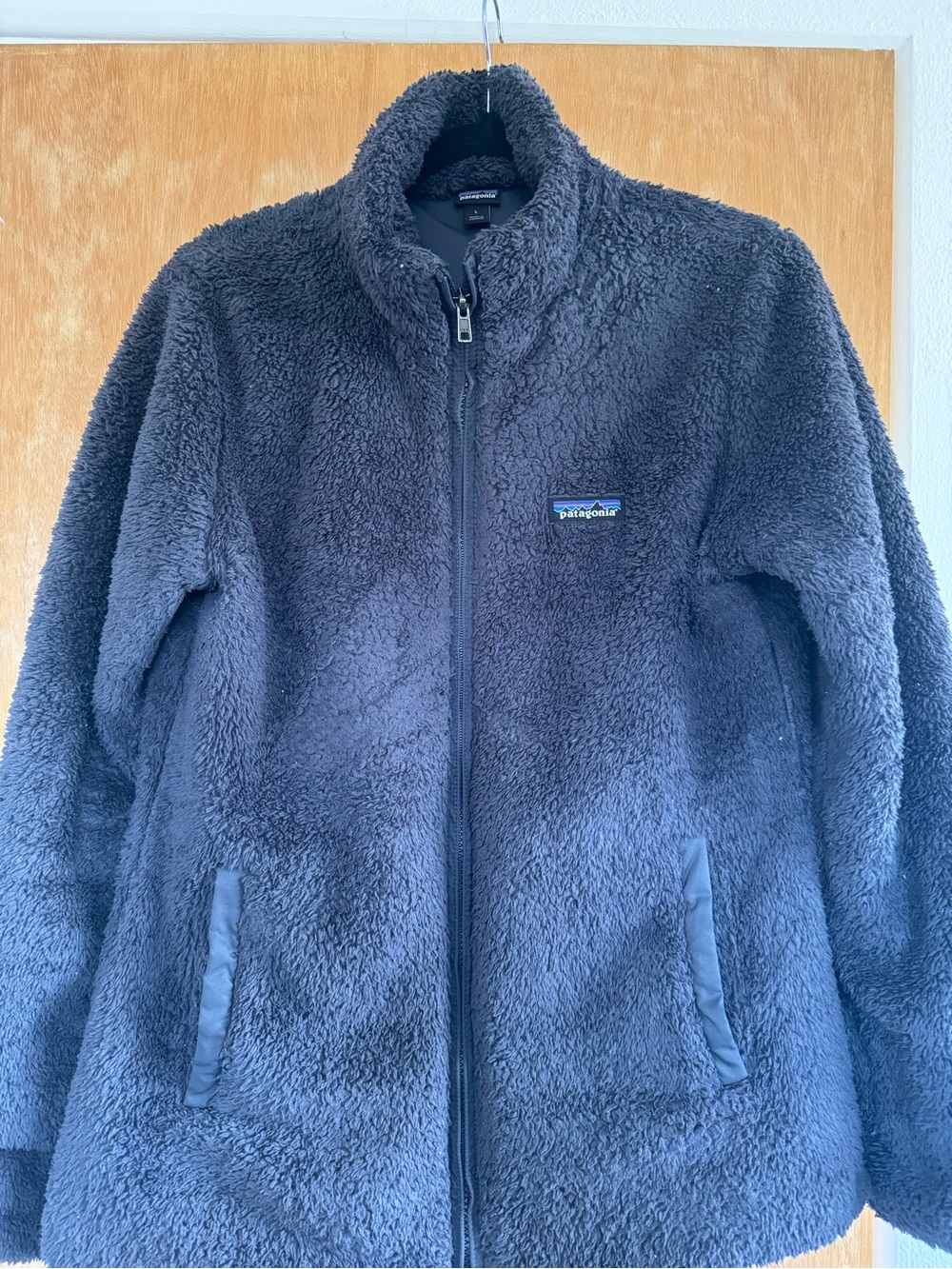 Patagonia Dark Gray Sherpa Full-Zip Jacket
